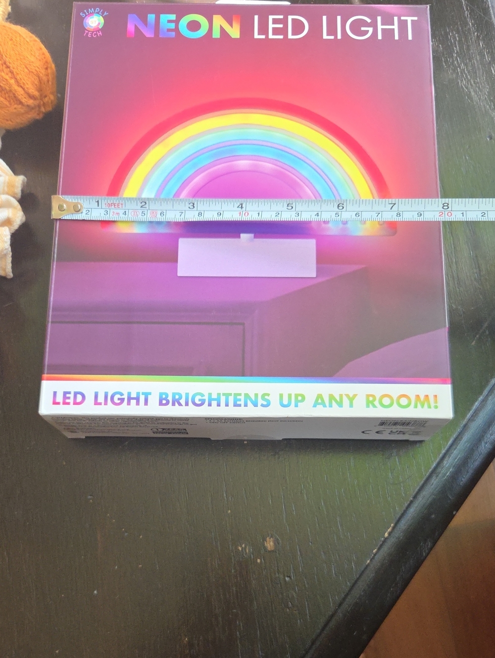 Neon Rainbow LED Night Light - Multi-Color - Picture 3 of 5